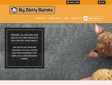 Tablet Screenshot of bigdaddybiscuits.com